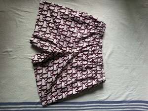 Bravest Studios Pink Burgundy Oblique Monogram Dior Bootleg Mesh Shorts